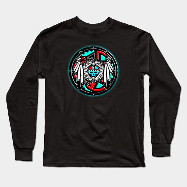 HOPI SUN 7 Long Sleeve T-Shirt by GardenOfNightmares